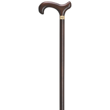 Scorched and Dark Brown Walking Cane - Tophatter Daily Deals