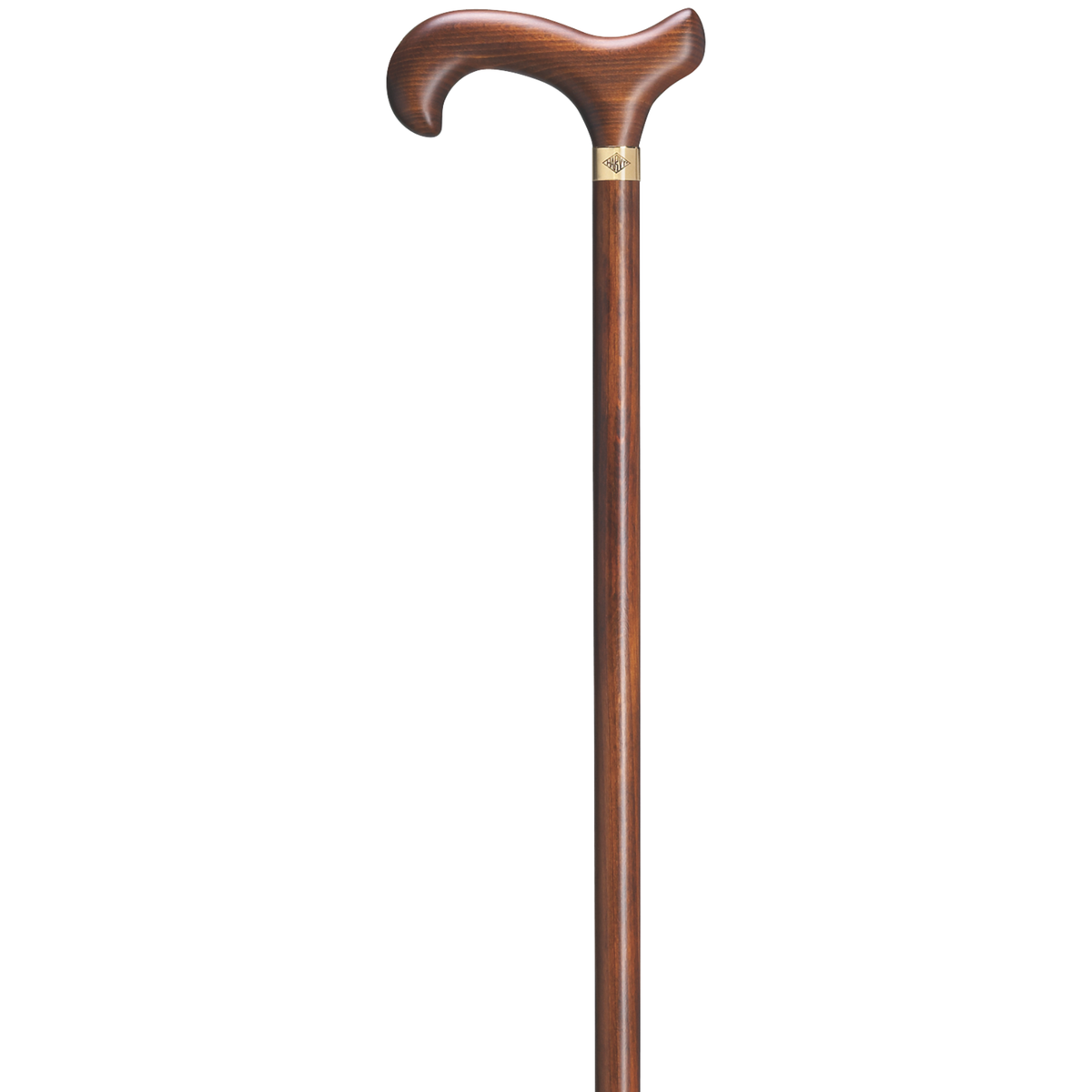 Scorched and Cherry Stain Walking Cane - Tophatter Daily Deals