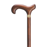 Scorched and Cherry Stain Walking Cane - Tophatter Daily Deals