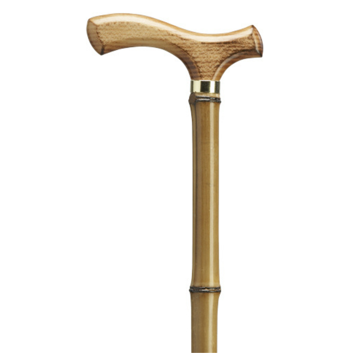 Scorched Fritz Cane - Bamboo - Tophatter Daily Deals