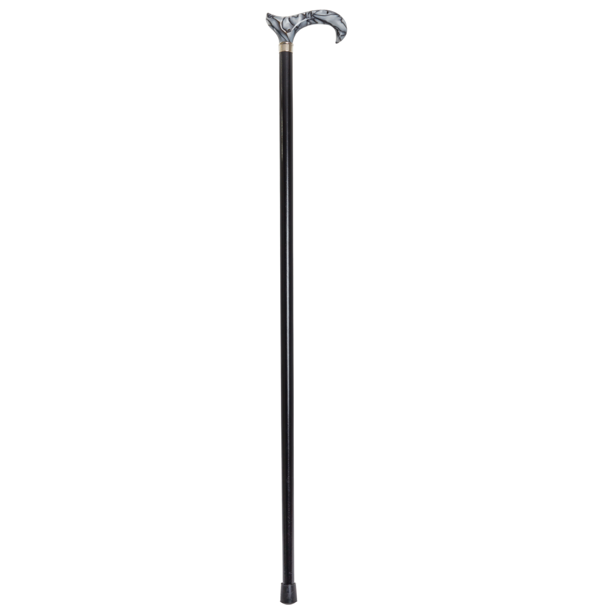 Luster Black Acrylic Derby Cane - Harvy Canes - Tophatter Daily Deals