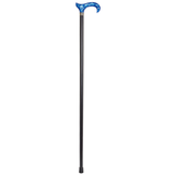Luster Blue Acrylic Derby Cane - Harvy Canes - Tophatter Daily Deals