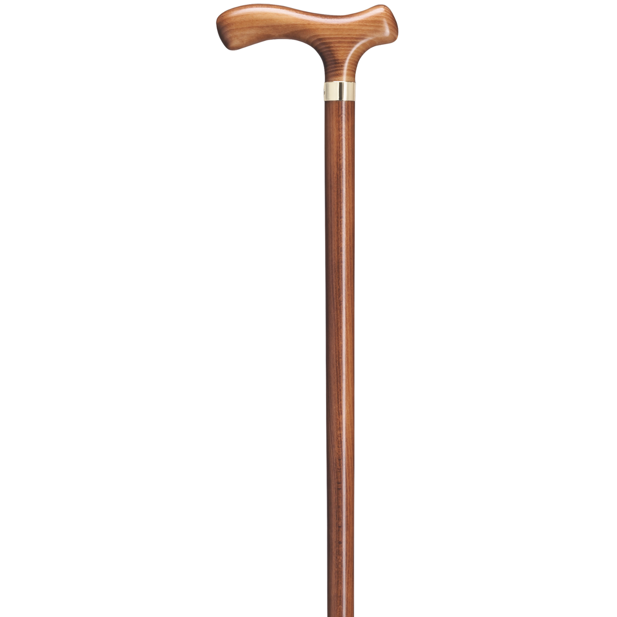 Fritz Scorched Beechwood Walking Cane - Tophatter Daily Deals