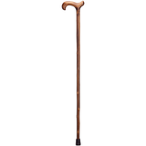 Men's Derby Walking Cane Natural Chestnut, Scorched - Tophatter Daily Deals