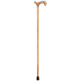 Scorched Triple Twist Derby Cane - Tophatter Daily Deals