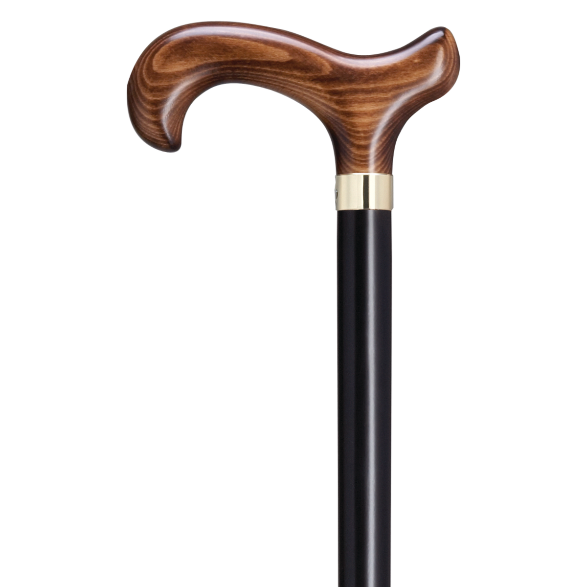 Dark Scorched Derby Cane - Tophatter Daily Deals