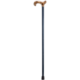 Denim Blue Scorched Derby Cane - 36'' High Gloss - Tophatter Daily Deals