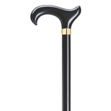 Extra Tall Ergonomic Derby Walking Cane Black - Tophatter Daily Deals