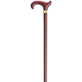 Extra Tall Ergonomic Derby Cane-Burgundy - Tophatter Daily Deals