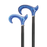 Titanic Blue Derby Handle Walking Cane – Elegant German Design - Tophatter Daily Deals