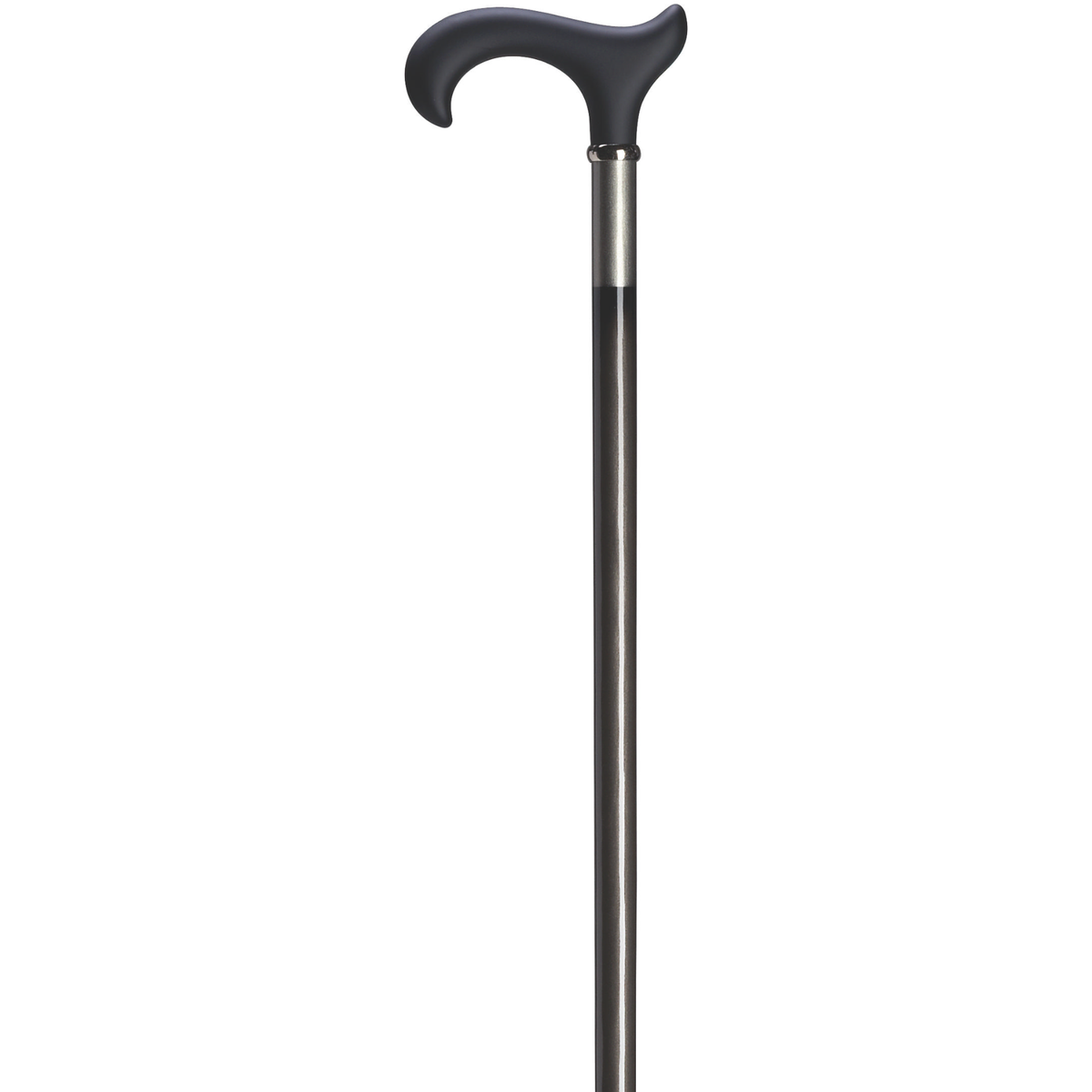 Ergonomic Soft Touch Derby Cane-Black - Tophatter Daily Deals