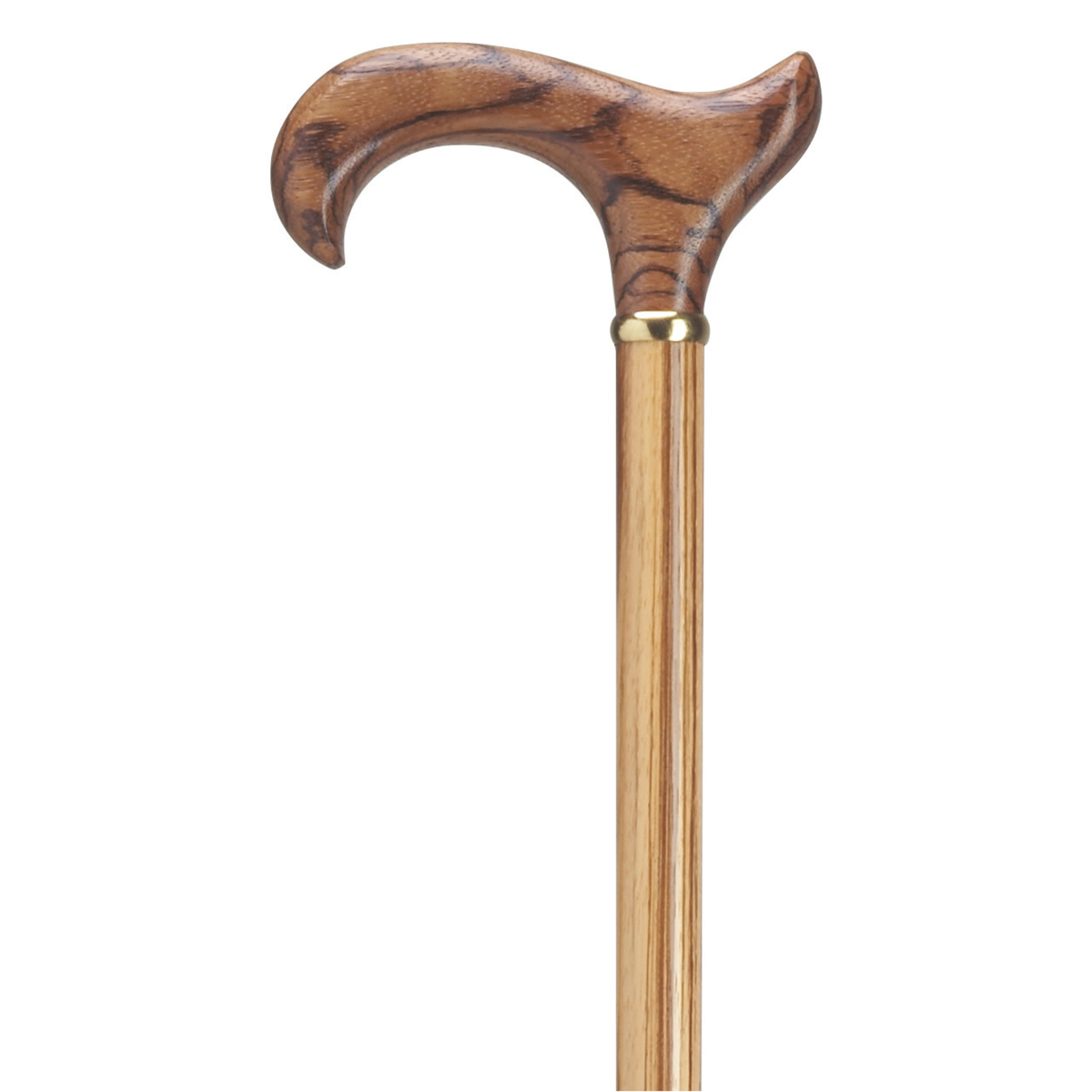 Zebrano Derby Cane - Tophatter Daily Deals