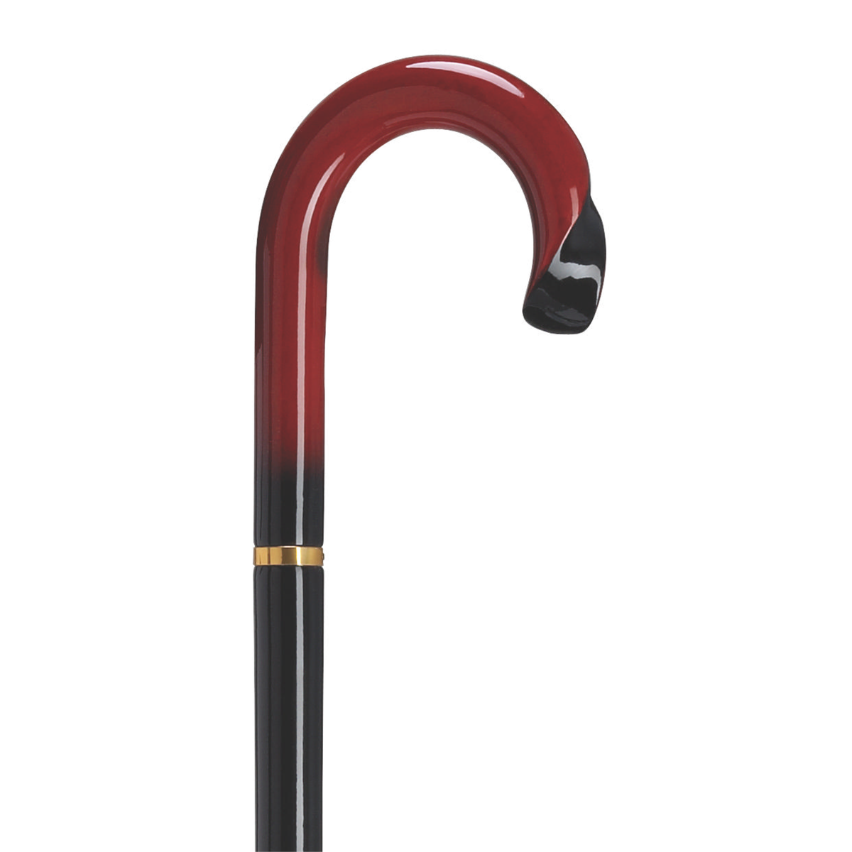 Carved Nose Tourist Handle Cane - Tophatter Daily Deals
