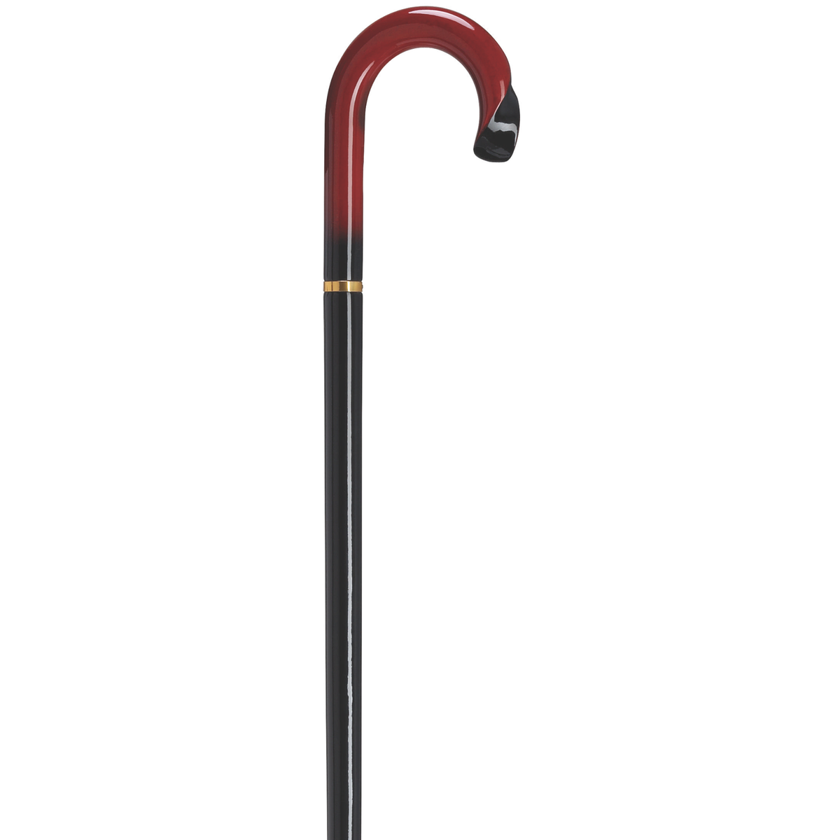 Carved Nose Tourist Handle Cane - Tophatter Daily Deals
