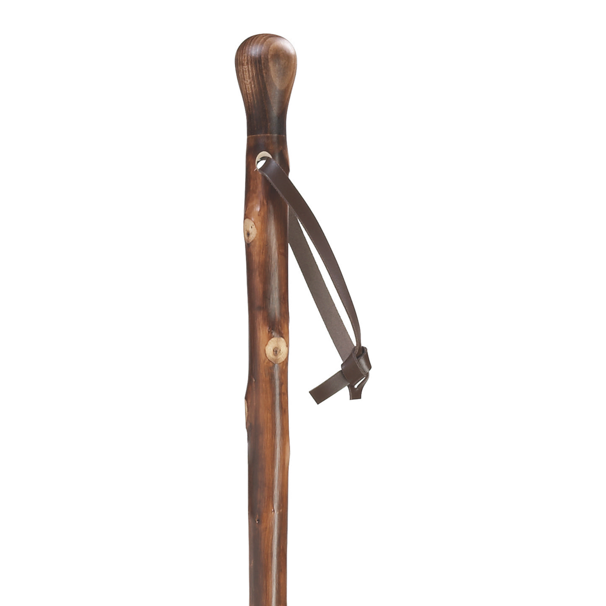 Natural Chestnut Hiking Staff - Tophatter Daily Deals
