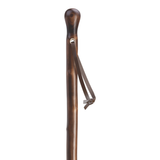 Natural Chestnut Wood Walking Stick - Tophatter Daily Deals