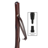 Natural Chestnut Hiking Staff - Tophatter Daily Deals