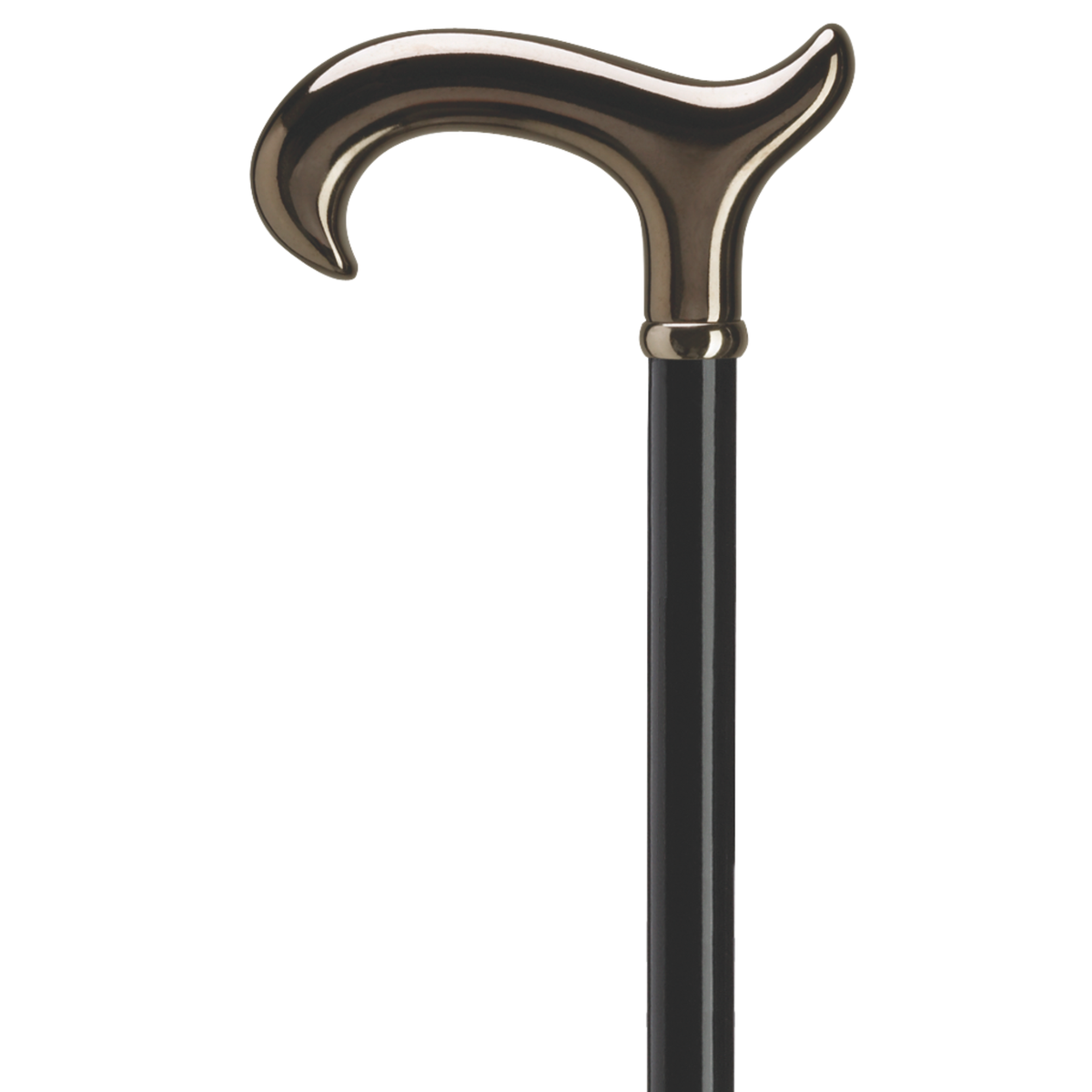 Black Chrome Derby Cane - Tophatter Daily Deals
