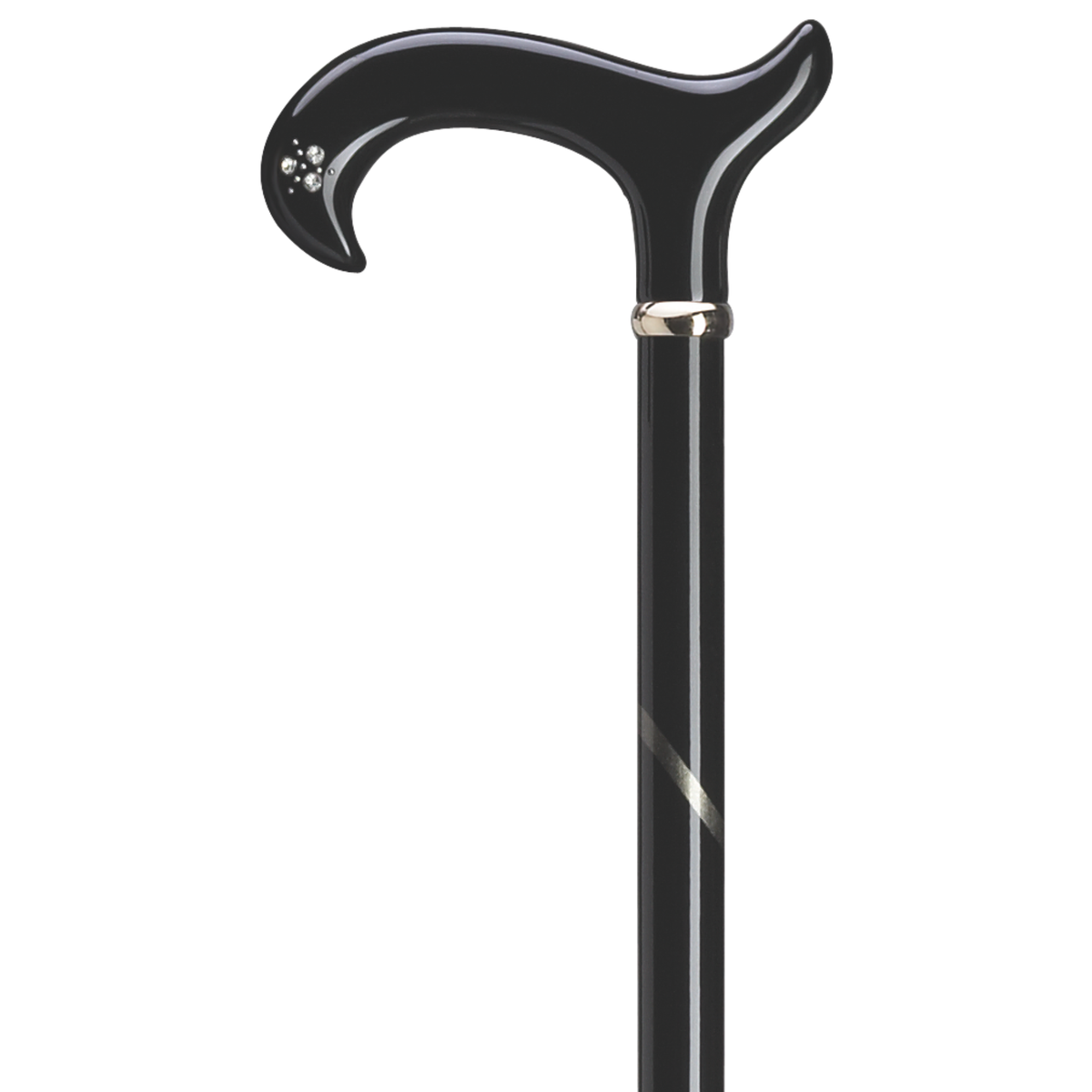 Rhinestone Derby Walking Cane - Tophatter Daily Deals
