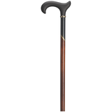 Elegant Ergonomic Derby Cane | Satin Finish, German Craftsmanship - Tophatter Daily Deals