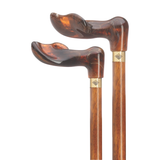 Amber Acrylic Palm Grip Cane-Left Hand - Tophatter Daily Deals
