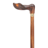 Amber Acrylic Palm Grip Cane-Left Hand - Tophatter Daily Deals