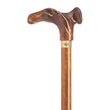 Amber Comfort Palm Grip Walking Cane - Elegant & Ergonomic Support Left Hand - Tophatter Daily Deals
