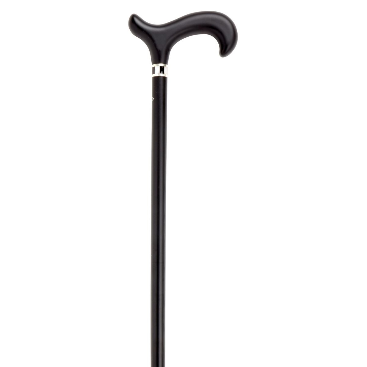 Art Deco Black Lacquer Cane with Pearl Accent - Support and Stability - Tophatter Daily Deals
