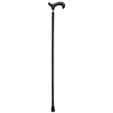 Art Deco Black Lacquer Cane with Pearl Accent - Support and Stability - Tophatter Daily Deals