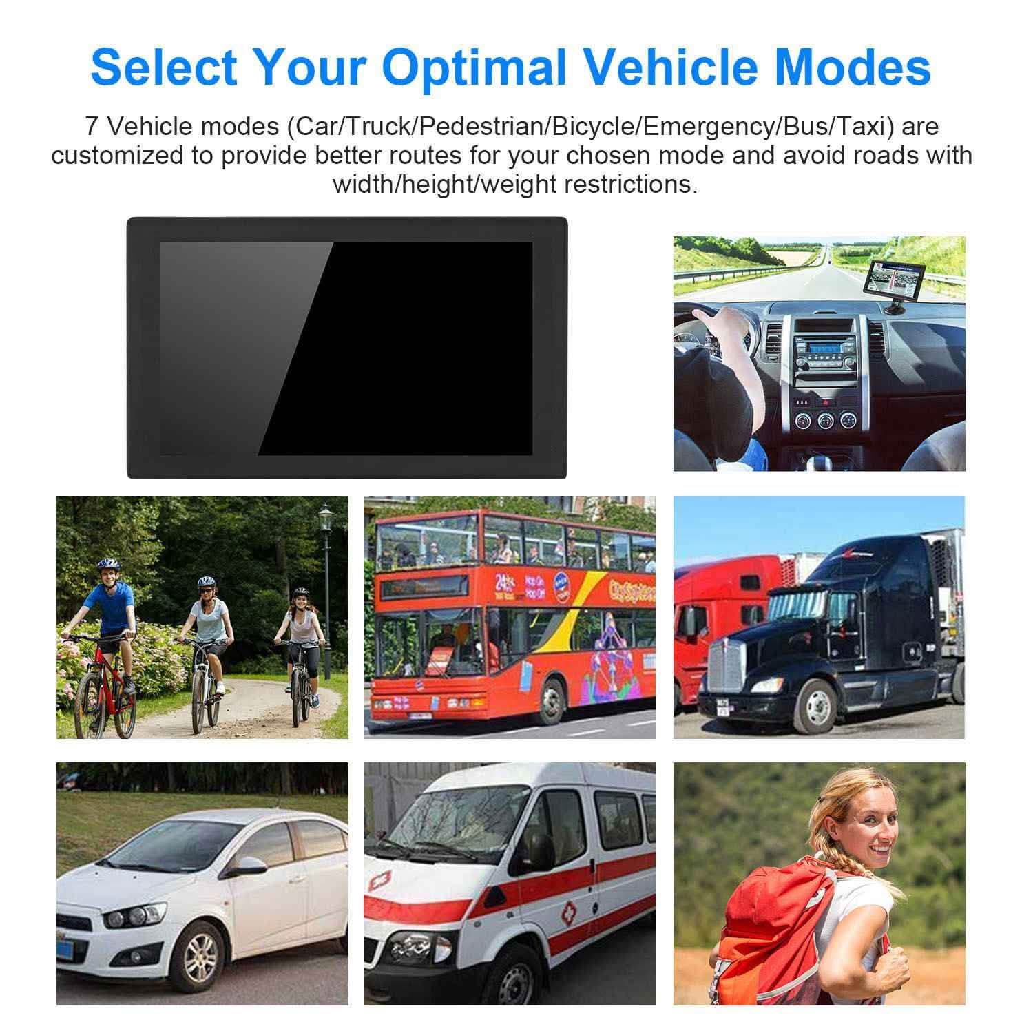 9" Car GPS Navigation - 8GB Touch Screen Vehicle Navigator Automotive - Tophatter Daily Deals