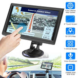 9" Car GPS Navigation - 8GB Touch Screen Vehicle Navigator Automotive - Tophatter Daily Deals