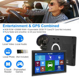 9" Car GPS Navigation - 8GB Touch Screen Vehicle Navigator Automotive - Tophatter Daily Deals