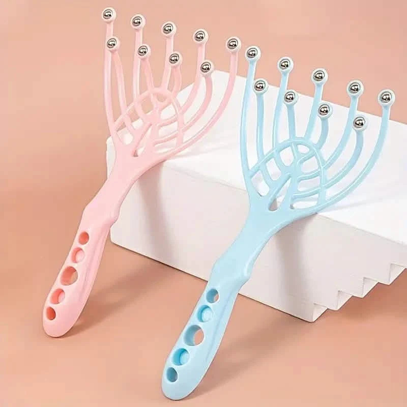 9 Claws Handheld SPA Head Massager Health & Wellness - Tophatter Daily Deals