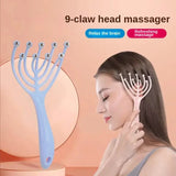 9 Claws Handheld SPA Head Massager Health & Wellness - Tophatter Daily Deals