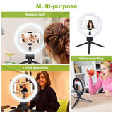9" Dimmable LED Ring Light with Tripod Mobile Accessories - Tophatter Daily Deals