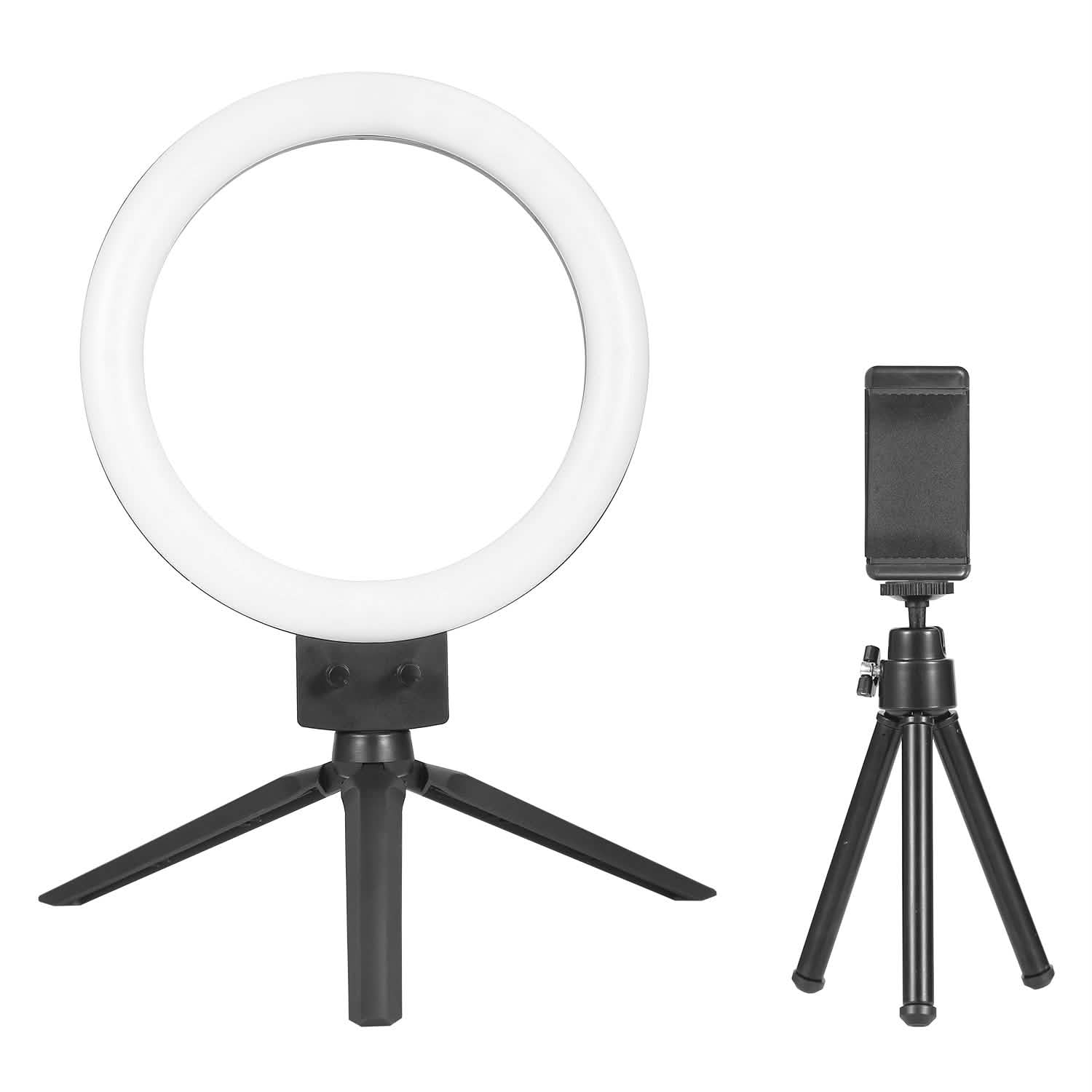 9" Dimmable LED Ring Light with Tripod Mobile Accessories - Tophatter Daily Deals
