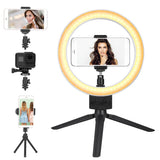 9" Dimmable LED Ring Light with Tripod Mobile Accessories - Tophatter Daily Deals
