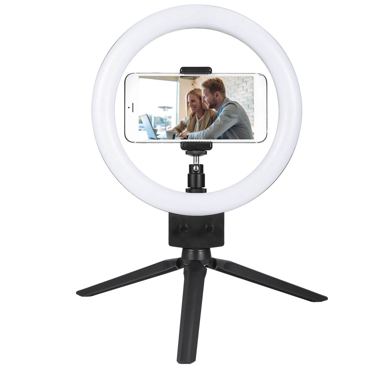 9" Dimmable LED Ring Light with Tripod Mobile Accessories - Tophatter Daily Deals