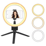 9" Dimmable LED Ring Light with Tripod Mobile Accessories - Tophatter Daily Deals
