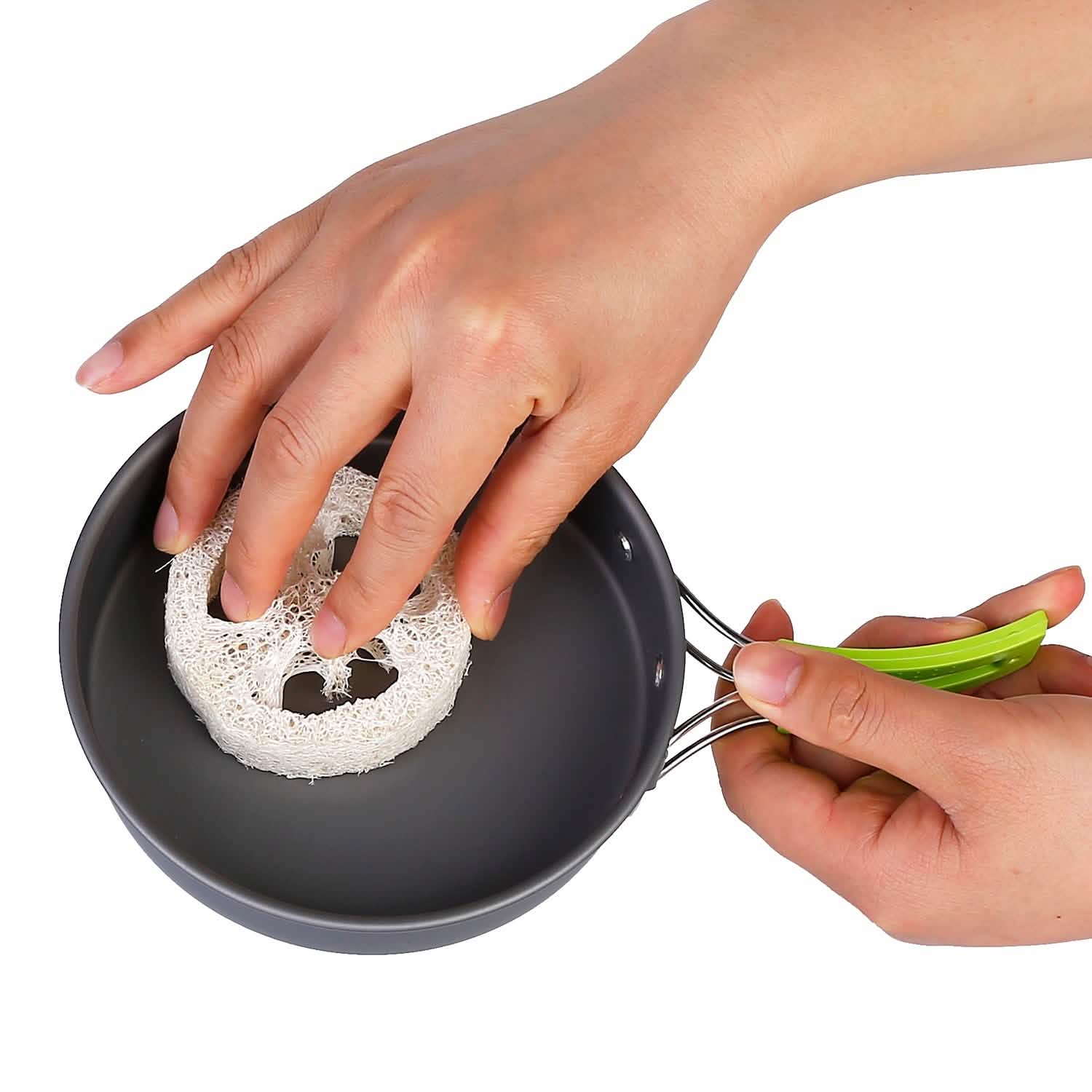 9-Piece: Camping Cookware Set Outdoor Recreation - Tophatter Daily Deals