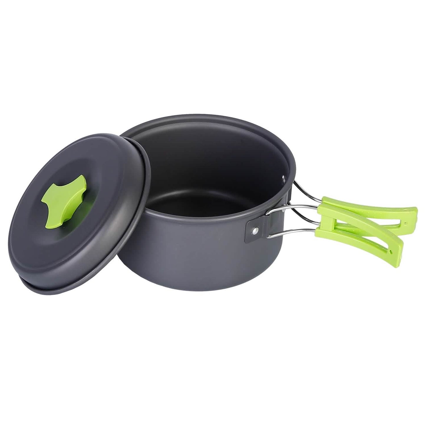 9-Piece: Camping Cookware Set Outdoor Recreation - Tophatter Daily Deals