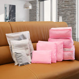9-Piece: Clothes Storage Bags Water-Resistant Travel Luggage Organizer Storage & Organization - Tophatter Daily Deals