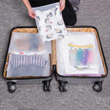9-Piece: Clothes Storage Bags Water-Resistant Travel Luggage Organizer Storage & Organization - Tophatter Daily Deals