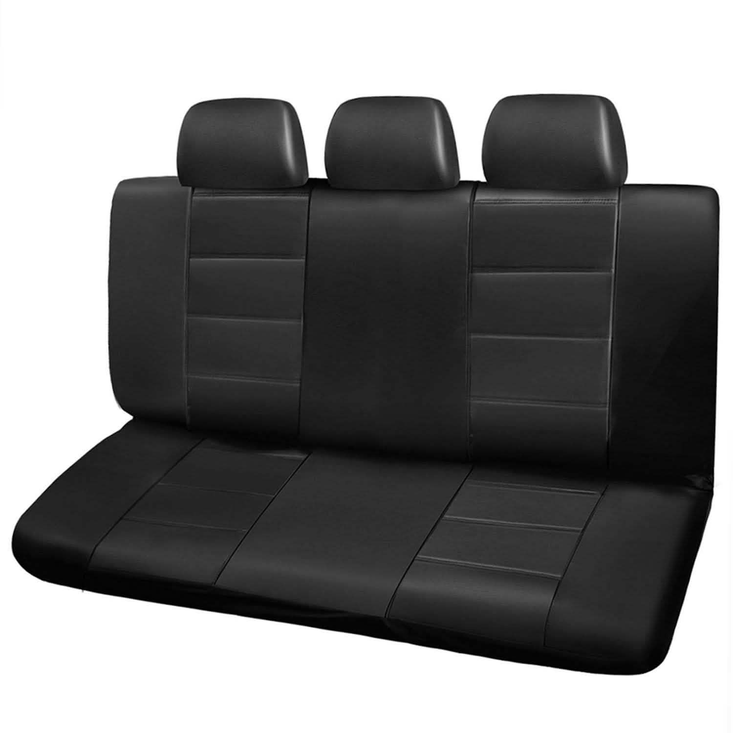9-Piece Set: PU Leather Car Seat Cover Automotive - Tophatter Daily Deals