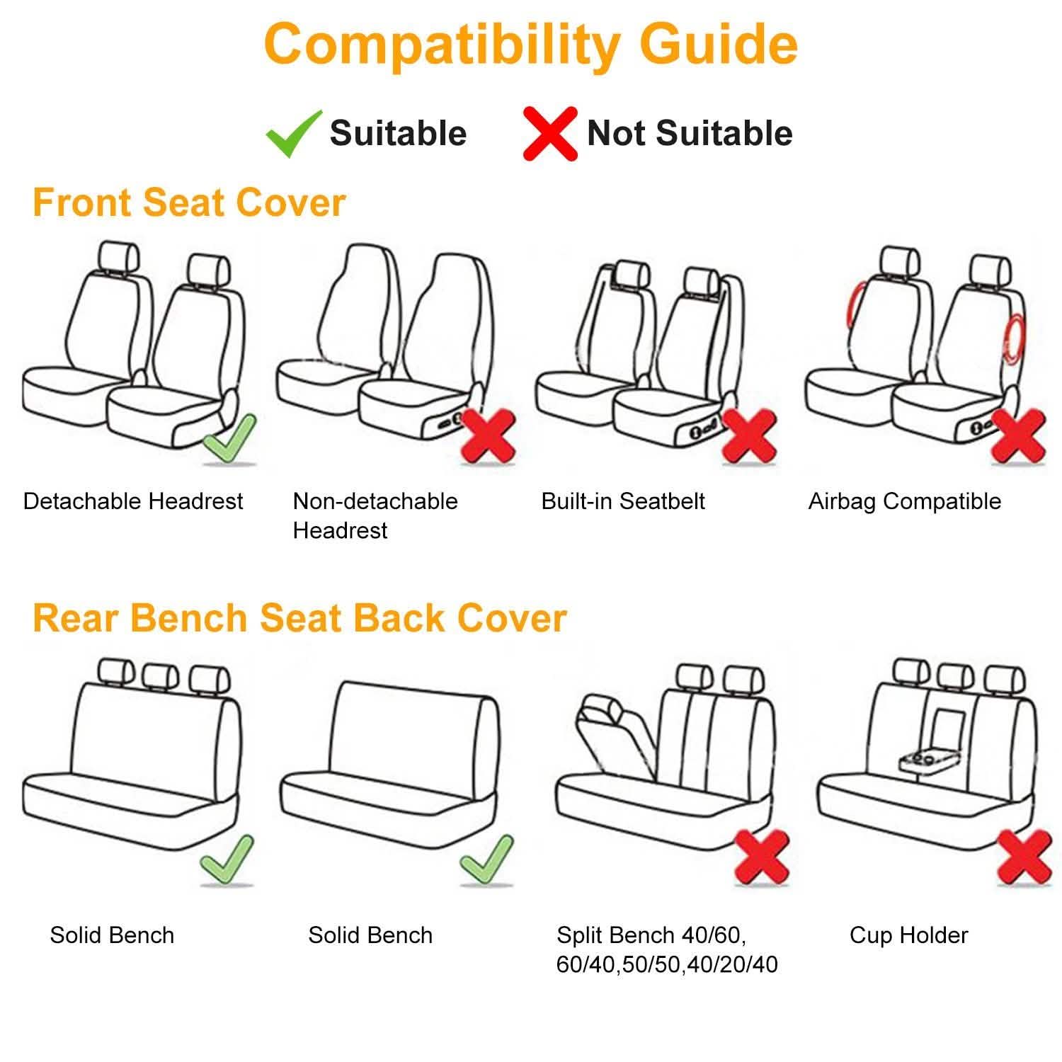 9-Piece Set: PU Leather Car Seat Cover Automotive - Tophatter Daily Deals