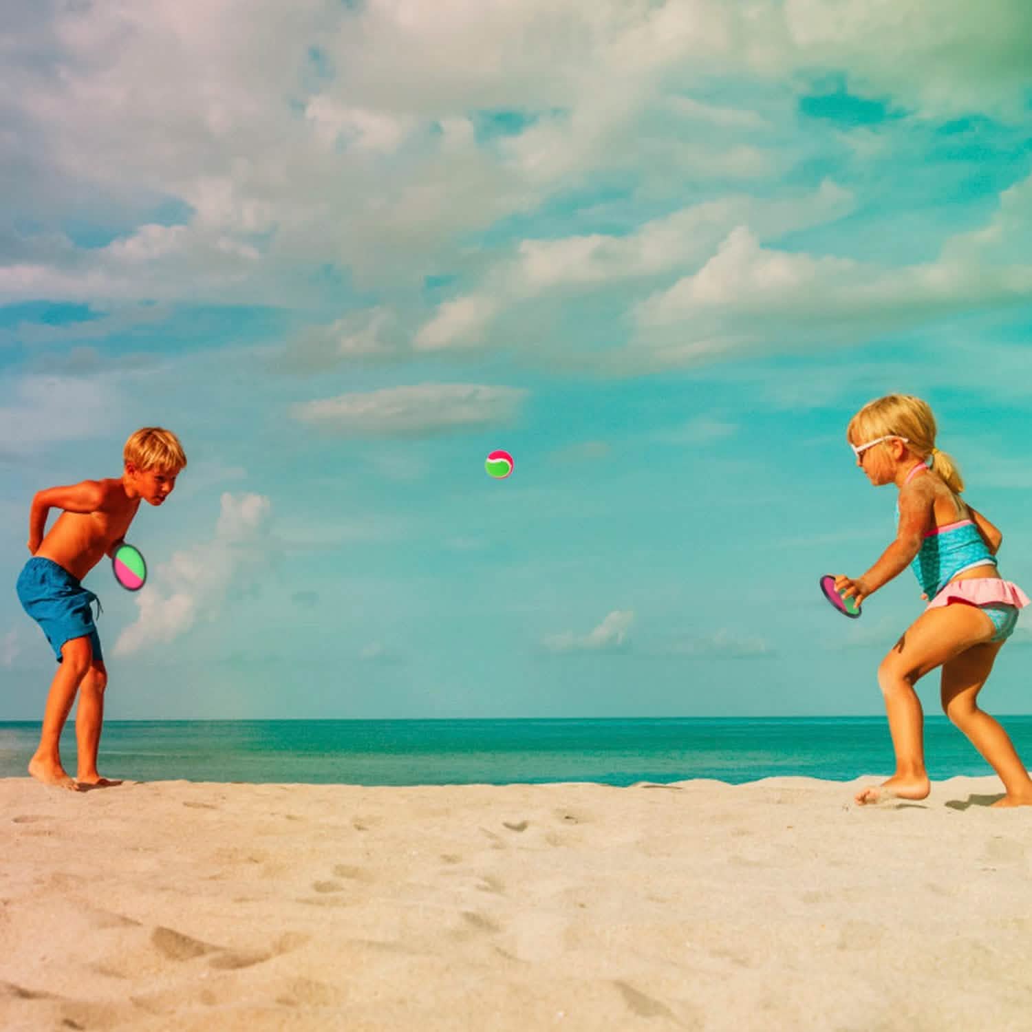 9-Piece Set: Toss and Catch Ball Throw Toys & Games - Tophatter Daily Deals