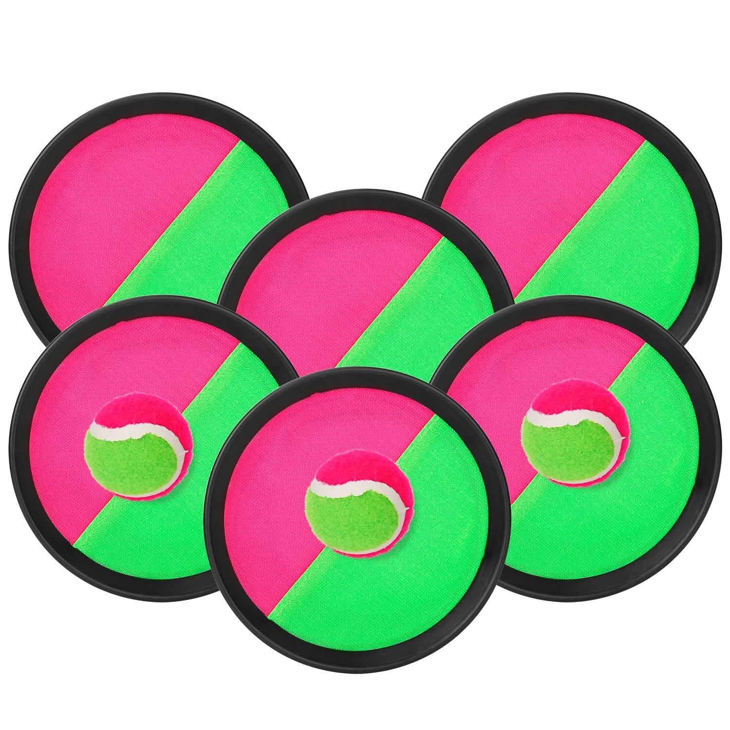 9-Piece Set: Toss and Catch Ball Throw Toys & Games - Tophatter Daily Deals