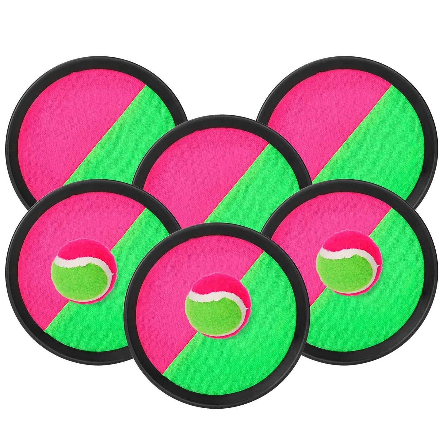 9-Piece Set: Toss and Catch Ball Throw Toys & Games - Tophatter Daily Deals