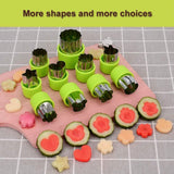 9-Pieces Set: LENK Vegetable Cutter Shapes Kitchen Tools & Gadgets - Tophatter Daily Deals