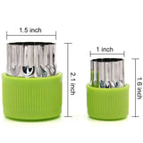 9-Pieces Set: LENK Vegetable Cutter Shapes Kitchen Tools & Gadgets - Tophatter Daily Deals
